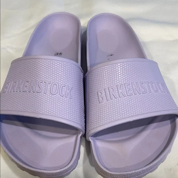 Birkenstock Barbados Eva Slides In Purple Fog Size 41 (10-10.5) - Picture 14 of 16
